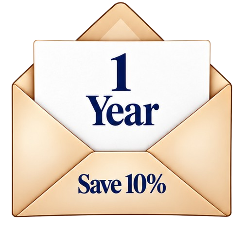 1 Year gift subscription artwork